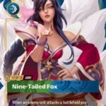 Ahri - Nine-Tailed Fox (Metal) (Best Of) - Riftbound Organized Play Promotional Cards (OPP)