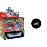 Pokémon Chaos Rising Booster Box Case ME04 Factory Sealed