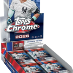 2026 Topps Chrome MLB Baseball Factory Sealed Hobby Box